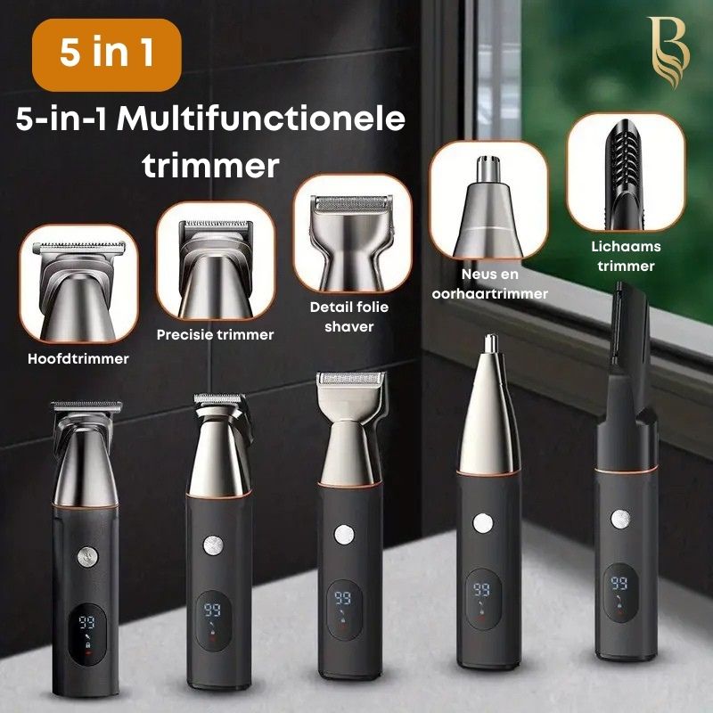5 - in - 1 Multifunctionele trimmer - Belloro Care