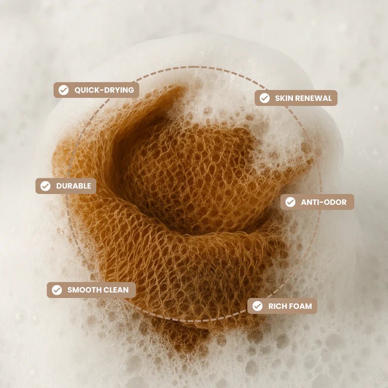 Afrikaanse Scrubspons voor Douche - Belloro Care