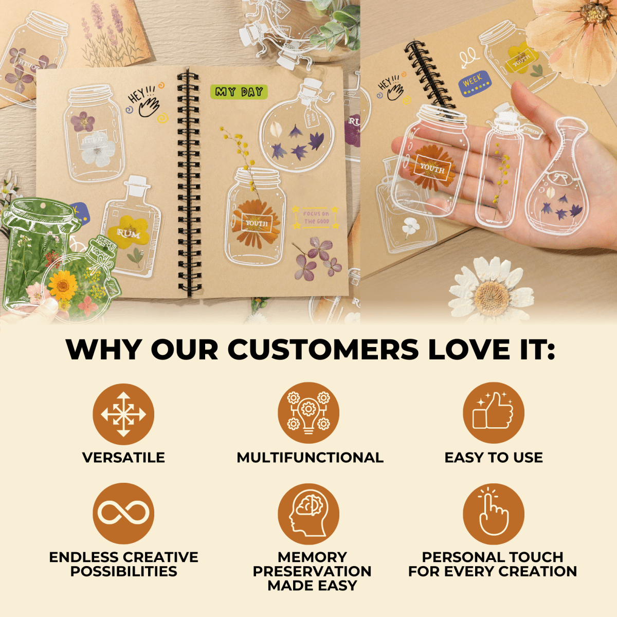 BlossomTabs Transparante Bladwijzers - Belloro Care