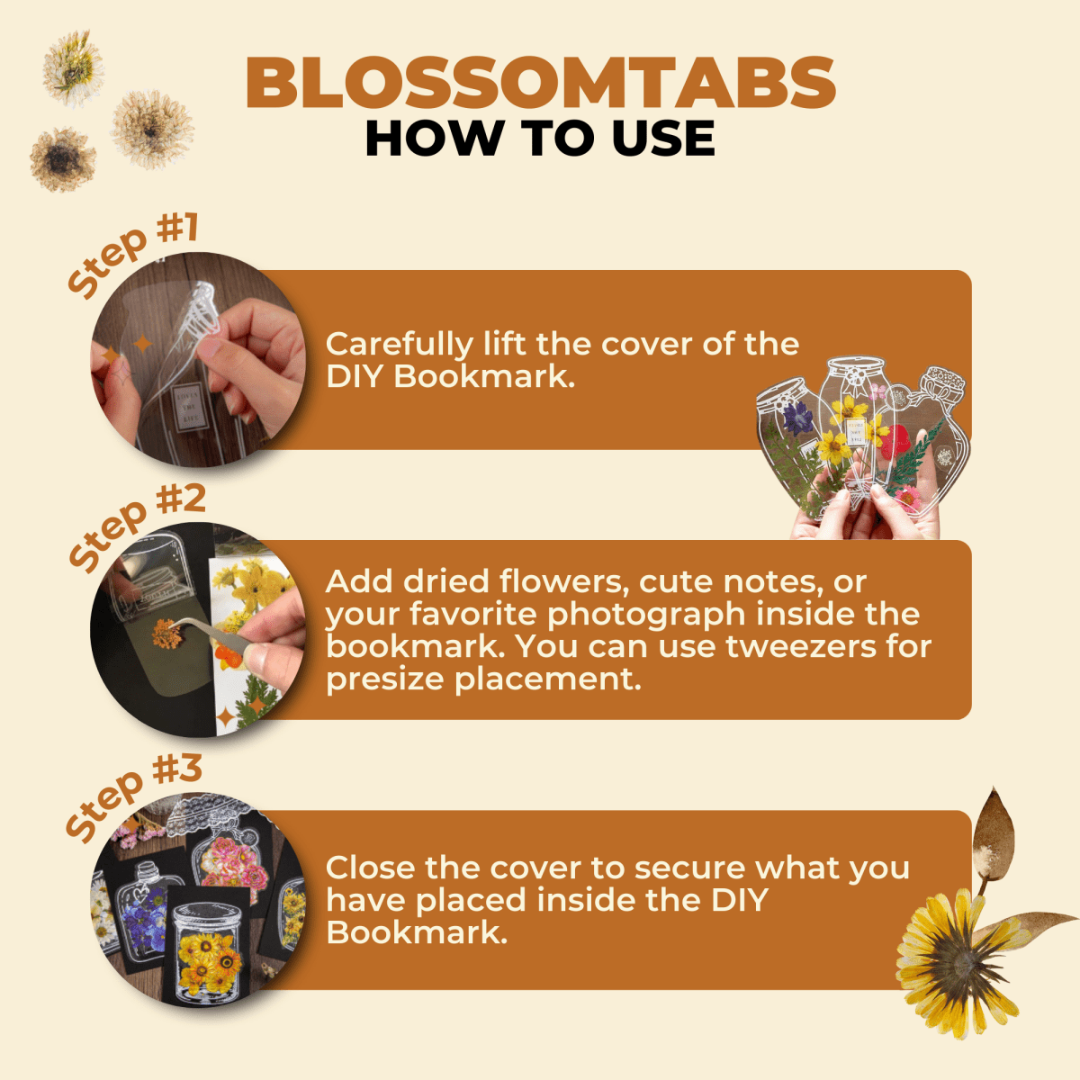 BlossomTabs Transparante Bladwijzers - Belloro Care