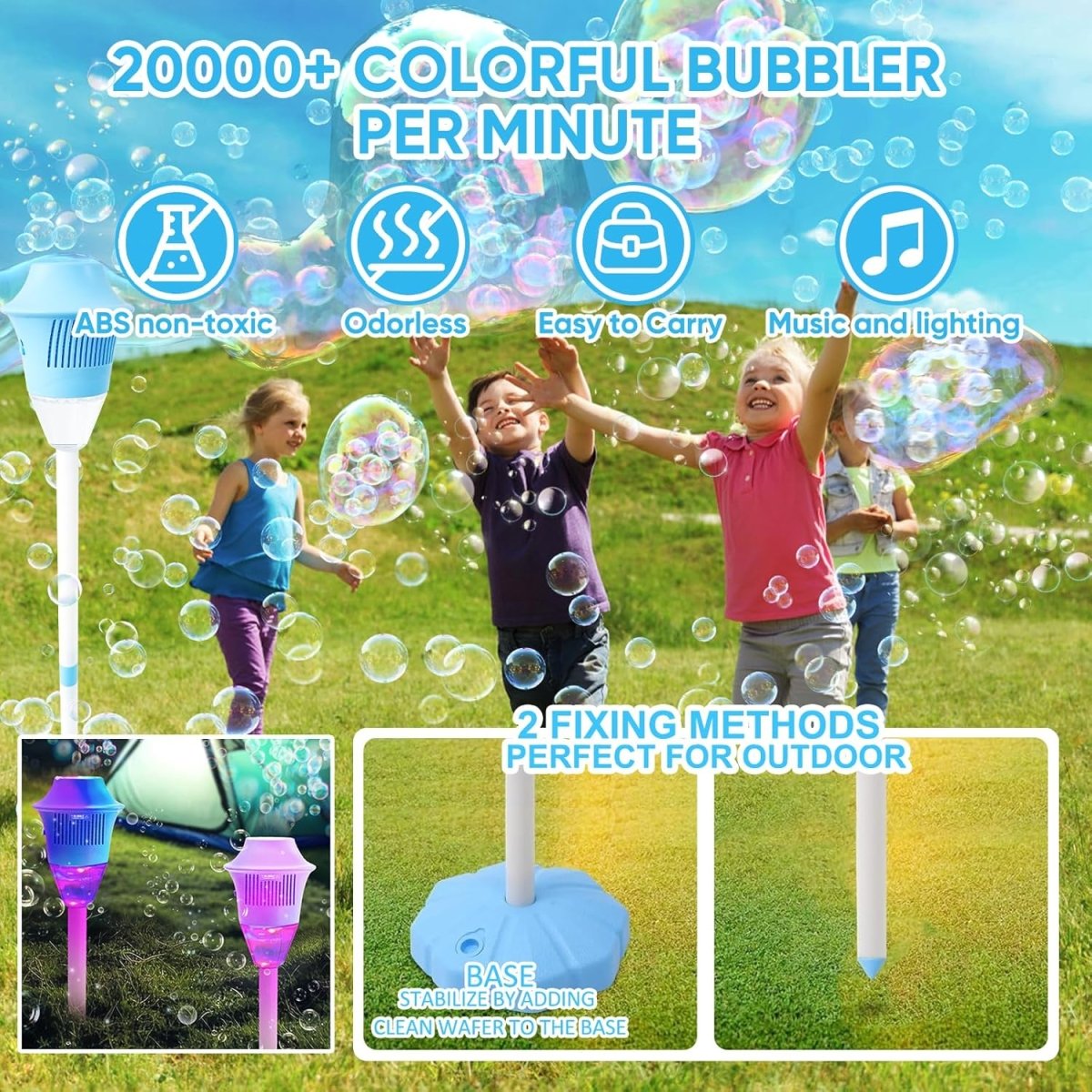 BubbleStorm Bubbelmachine Compact - Belloro Care