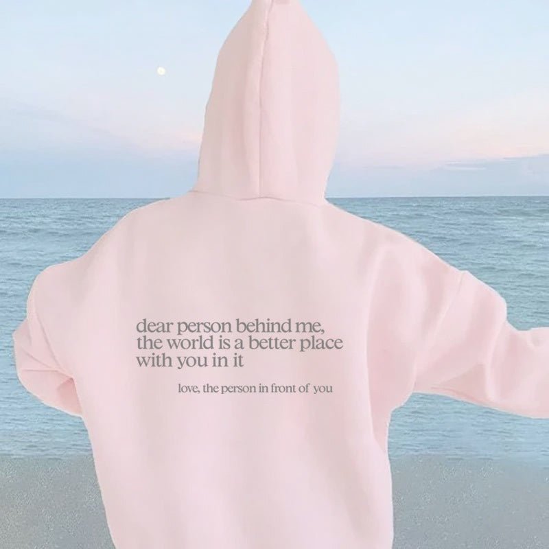 Dear Person Sweatshirt - Belloro Care