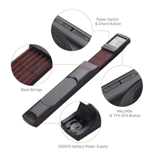 Draagbare Pocket Gitaartrainer - Belloro Care