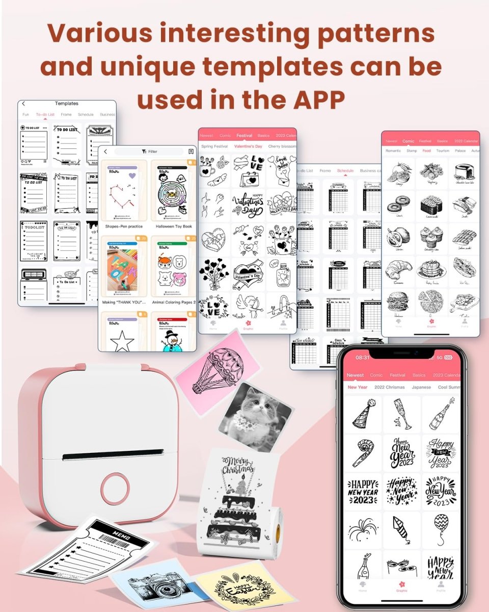 Draagbare Pocket Printer - Belloro Care