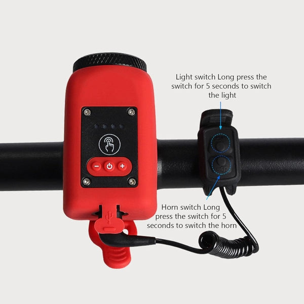 Fietslamp Met Hoge Veiligheid - Belloro Care