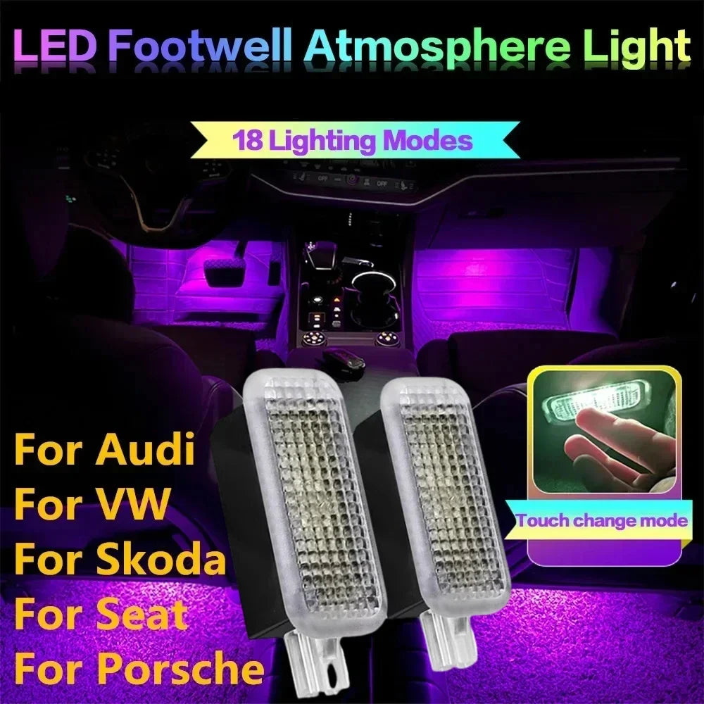 Kleurrijke Auto LED Lichten