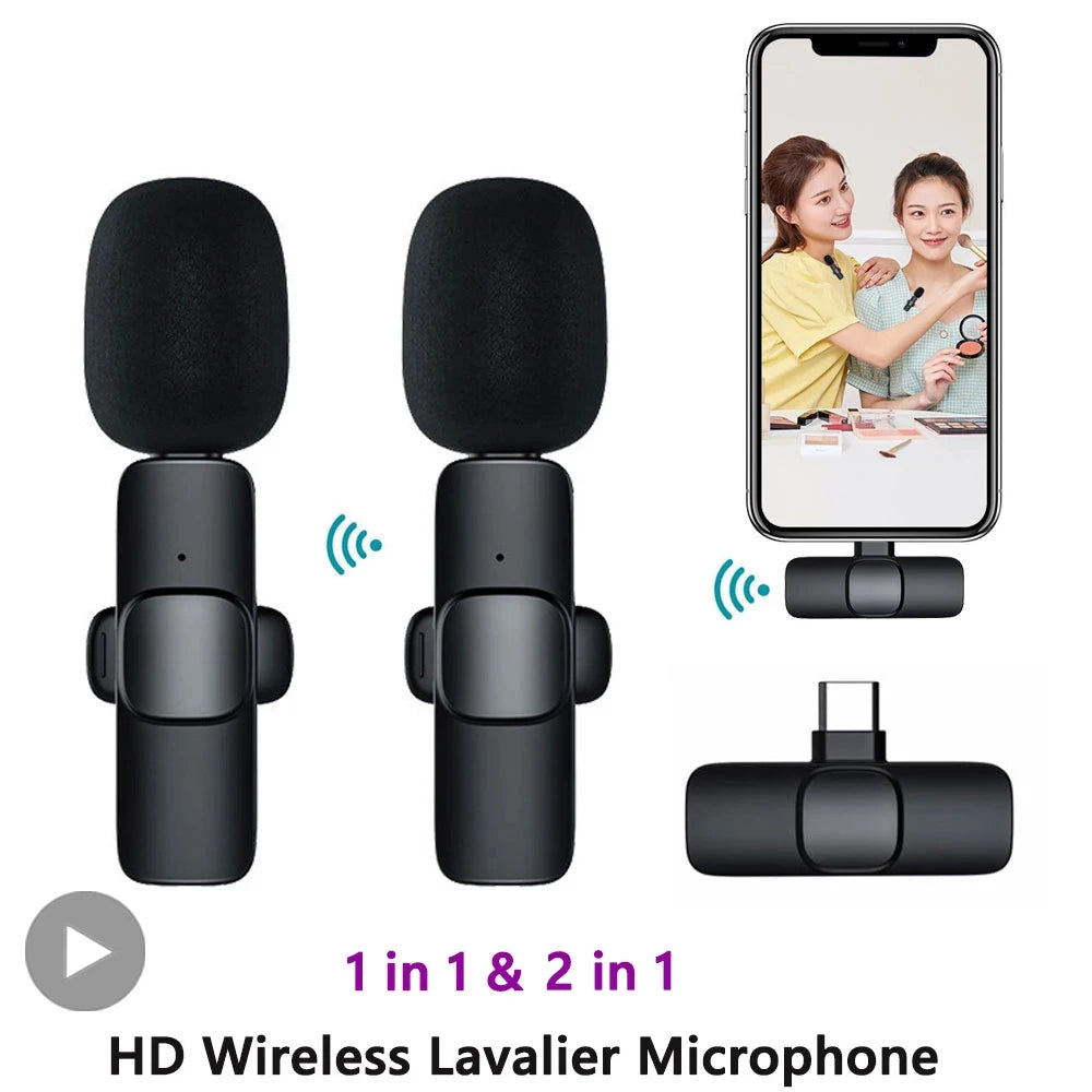 Draadloze Clip-on Microfoon