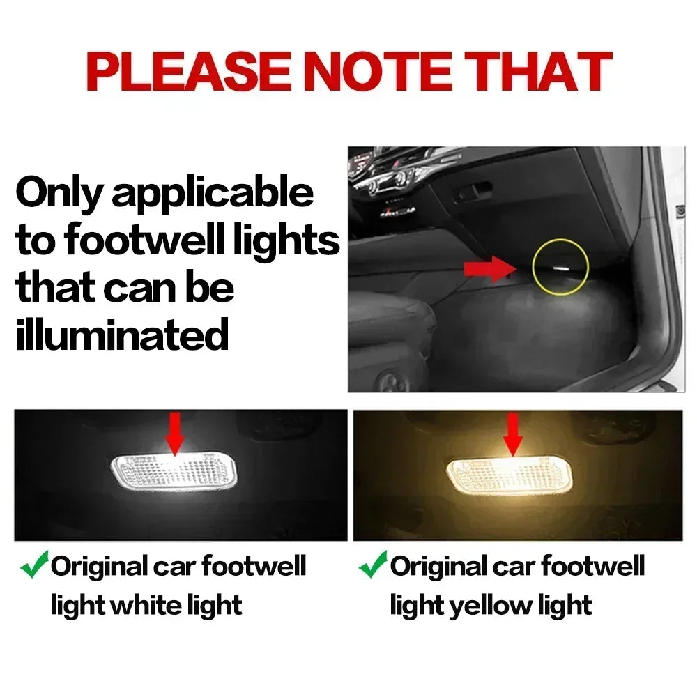 Kleurrijke Auto LED Lichten