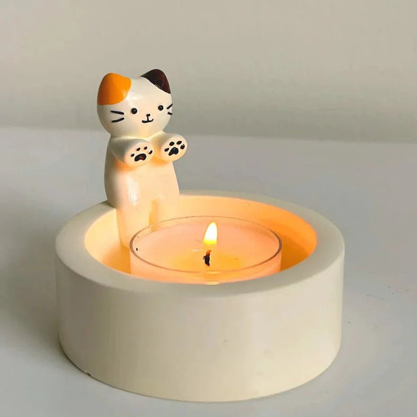 KittyCandle Kat Kandelhouder Sfeerdecor
