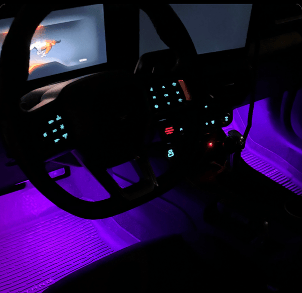 Kleurrijke Auto LED Lichten