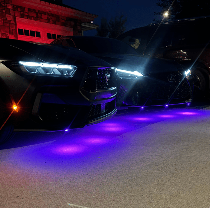 Kleurrijke Auto LED Lichten - Belloro Care