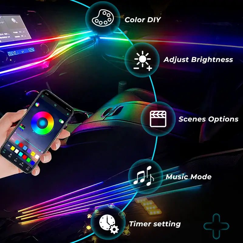 LumiDrive™ Sfeervolle LED Verlichting - Belloro Care