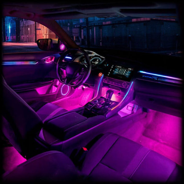 Kleurrijke Auto Atmosfeerlichten