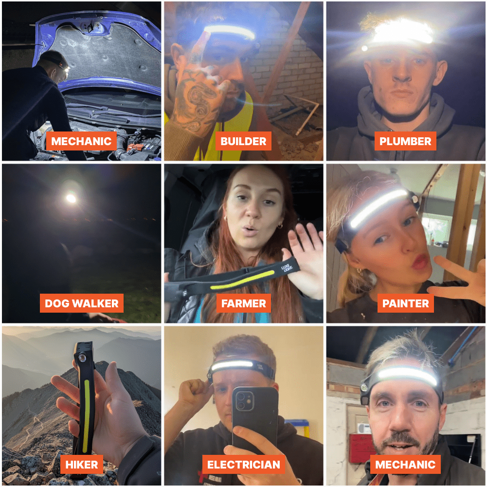 LuxeLight LED Hoofdlamp - Belloro Care