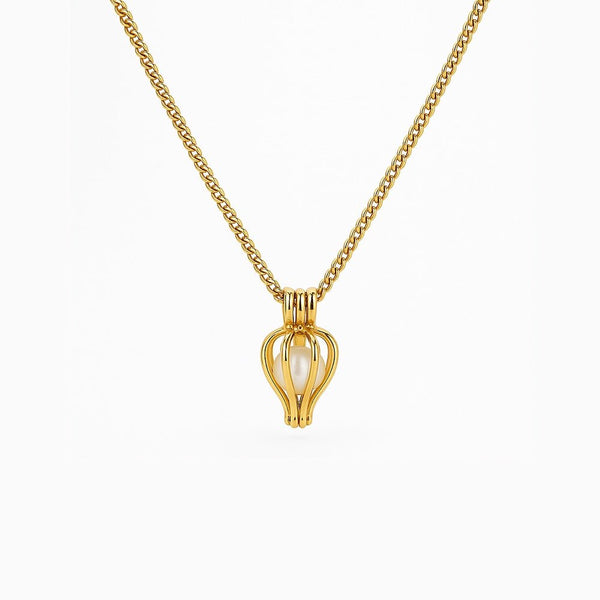 Sierlijke Parel Ketting Set - Belloro Care