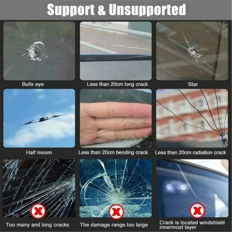 Slimme Autoruit Reparatie Kit - Belloro Care