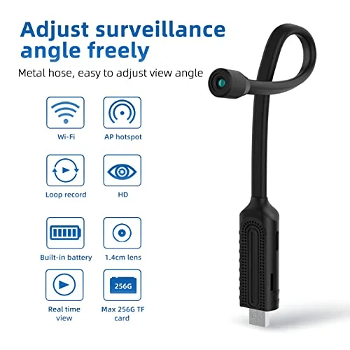 Spycamera Met flexibel uiteinde - Belloro Care